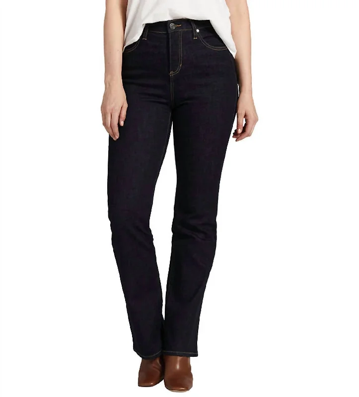 High Rise Phoebe Boot Cut Jeans In Olympic Blue