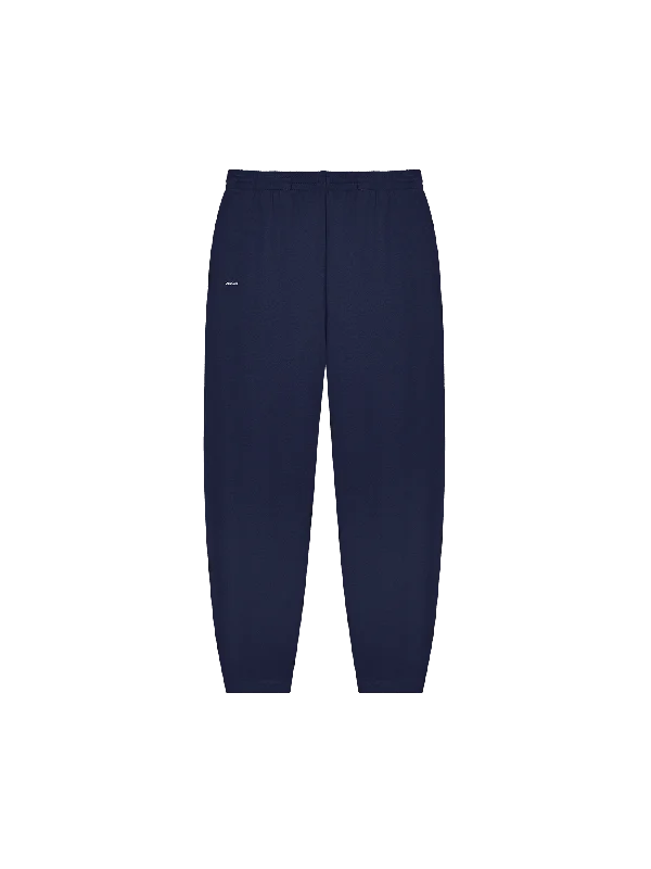 Womens DNA Barrel-Leg Track Pants—navy