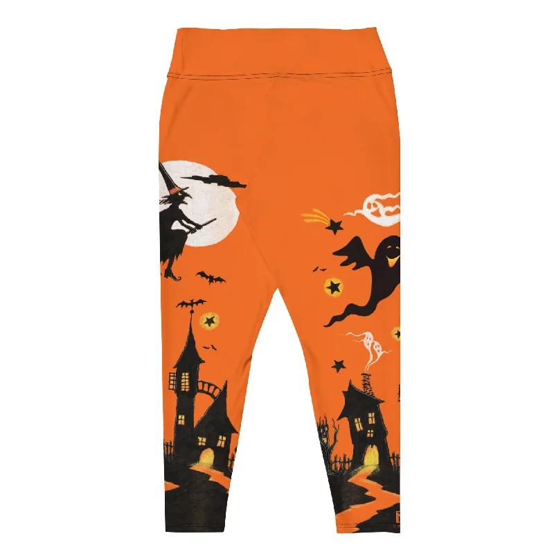 Haunted House Plus Size Leggings