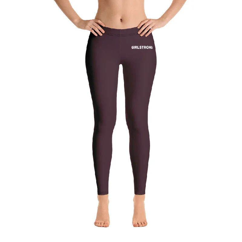 ELEVATED ESSENTIALS, SLIM AND SCULPT LEGGING CABERNET