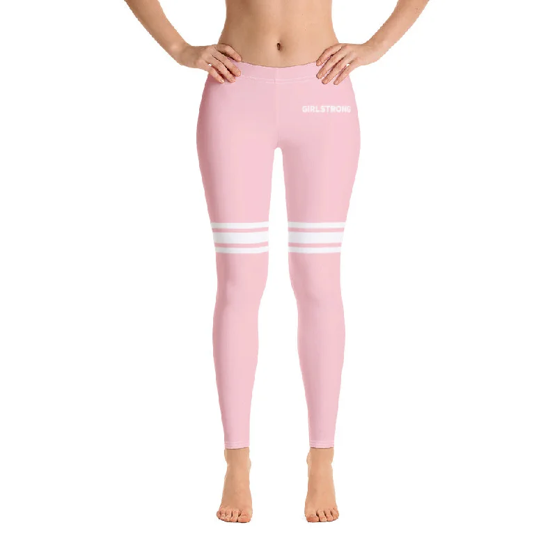 ELEVATED ESSENTIALS, SLIM AND SCULPT LEGGING THIGH HIGH BALLET PINK