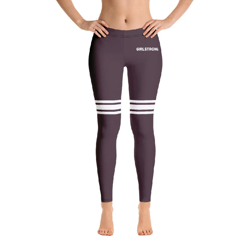 ELEVATED ESSENTIALS, SLIM AND SCULPT LEGGING THIGH HIGH WINE