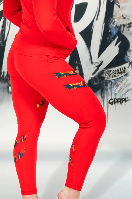 Relent.Less Majestic Lava Leggings