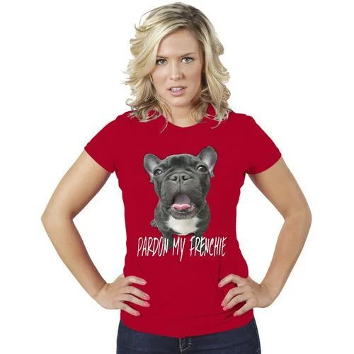 Pardon My Franchie Funny Women T-Shirt