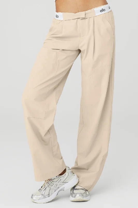 Flip It Trouser - Macadamia