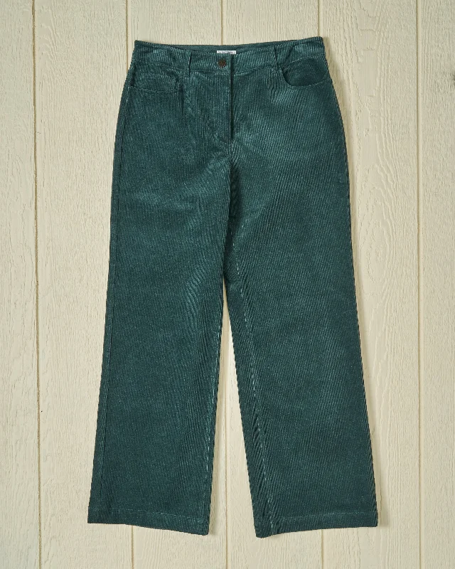 Women's Five Pocket Pant in Pine Corduroy