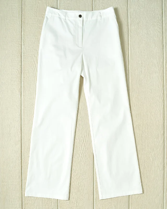 Women's Trousers in White