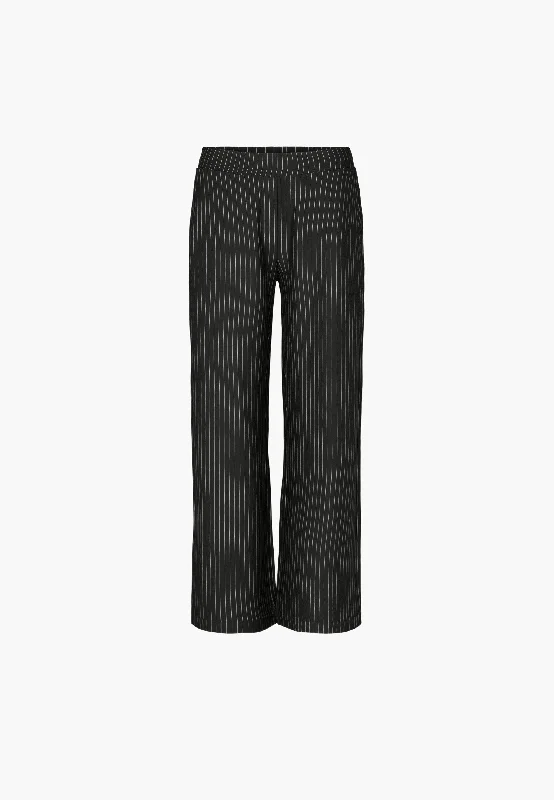 Daisy Pure Straight - Medium Length - Black Stripe Brushed