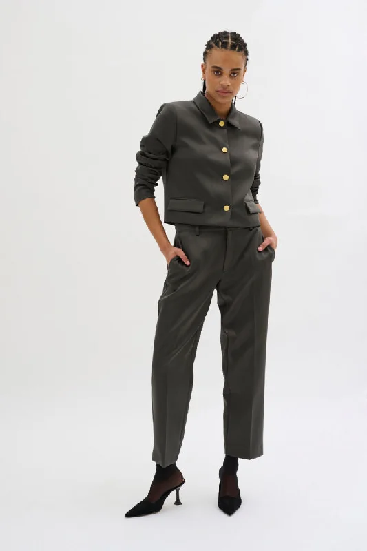 My Essential Wardrobe Mindy Pant in Raven Grey