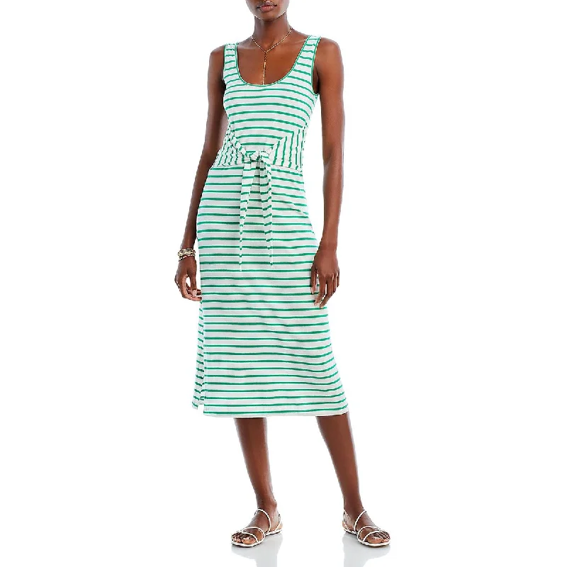 Rails Womens Tie-Front Summer Midi Dress