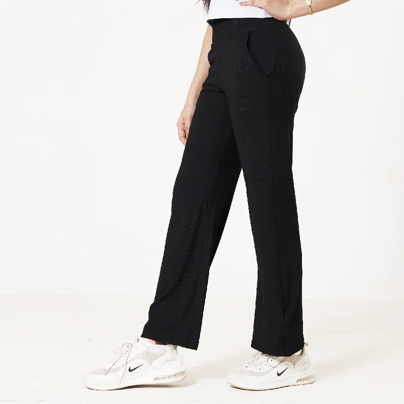 Tf-Black Everyday Exclusive Ribbed Pants